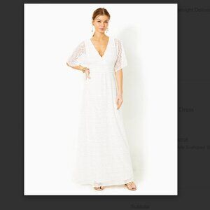 Lilly Pulitzer Parigi Lace Maxi Dress XXS